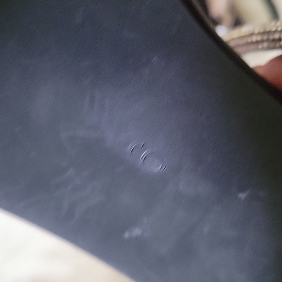 AZALEA WANG Black and Silver Strappy Heels - Picture 6 of 7